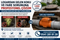 Logardan Gelen Koku ve Fare Sorununa Profesyonel Çözüm | Gölbaşı Hacılar Çek Valf Uygulaması